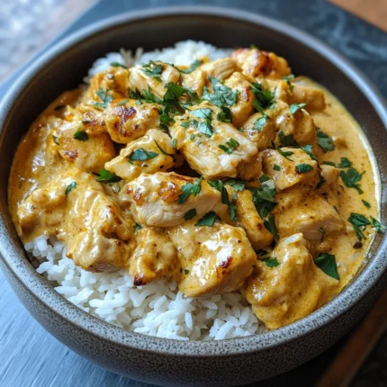 Buttered Chicken With Curried Cauliflower